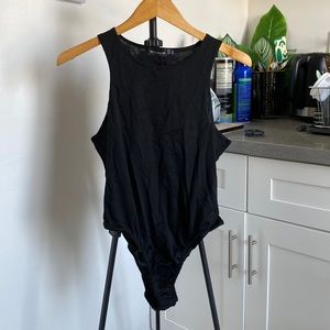 Black Tank Bodysuit